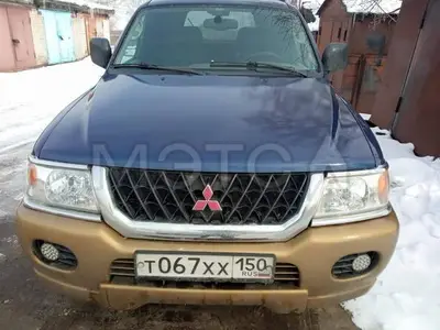 Mitsubishi Montero Sport 2000 с торгов по банкротству, фото 1
