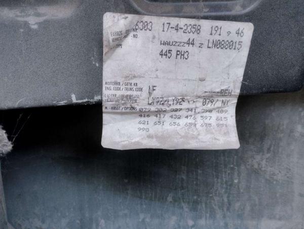 Audi 100 1990, фото 101