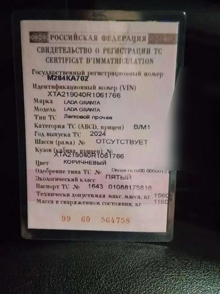 LADA Granta 2024, фото 6