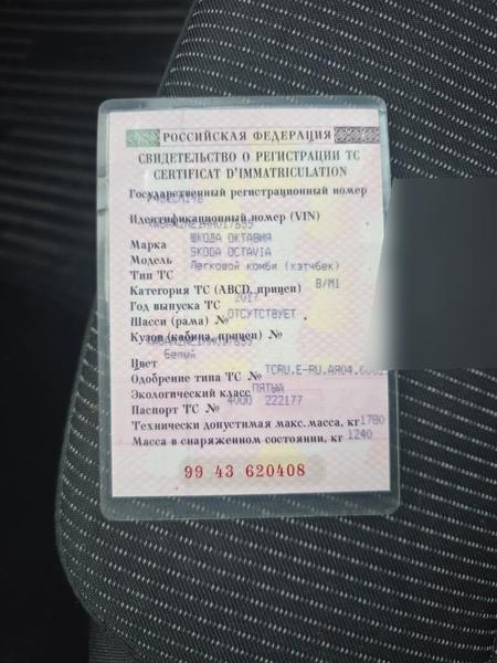 Skoda Octavia 2017, фото 12